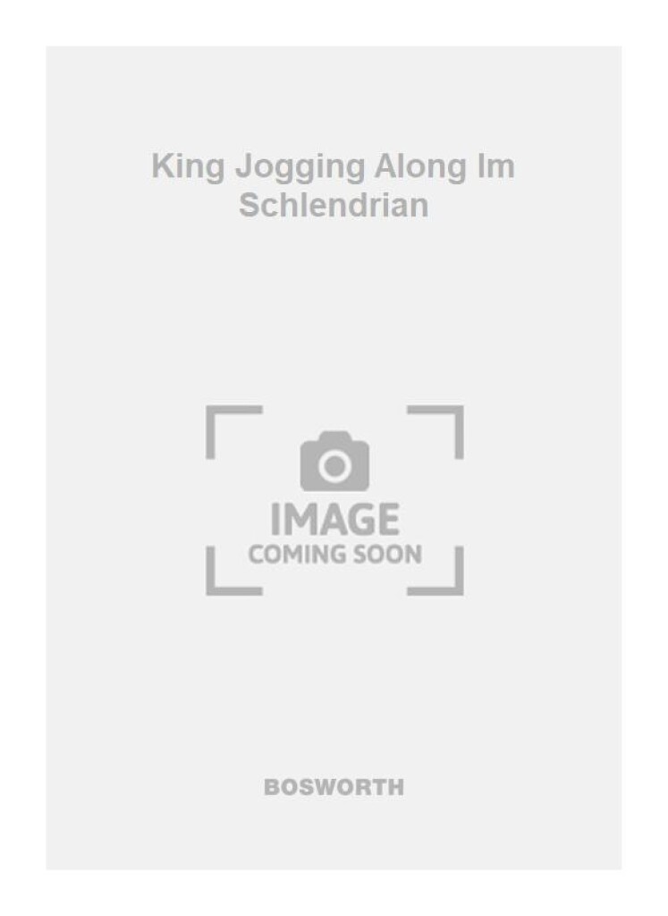 King Jogging Along Im Schlendrian